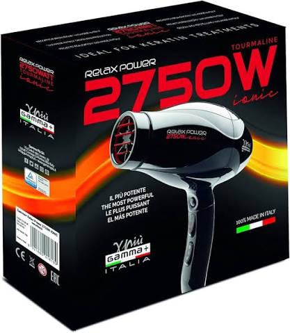 Sèche-cheveux professionnels RELAX POWER IONIC 2750 W GAMMA PIU