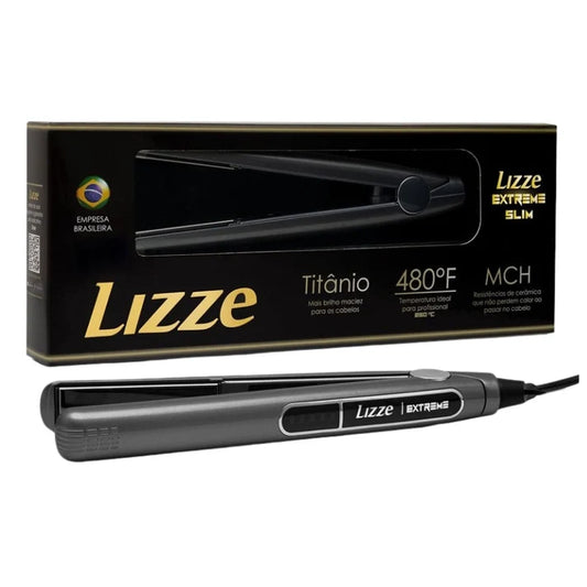 Lisseur Lizze Supreme Titânio 252° Plaques 4cm