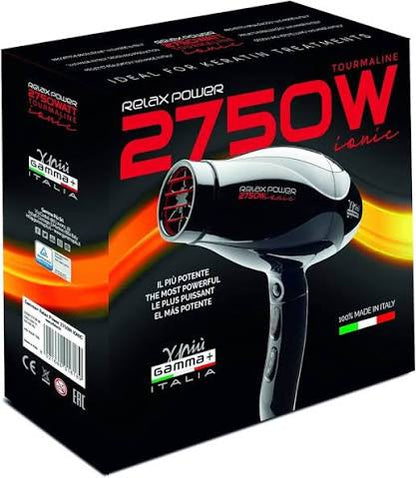 Sèche-cheveux professionnels RELAX POWER IONIC 2750 W GAMMA PIU
