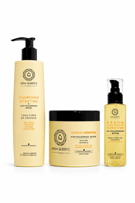 Kit Rituel Trio Kératine & Biotine