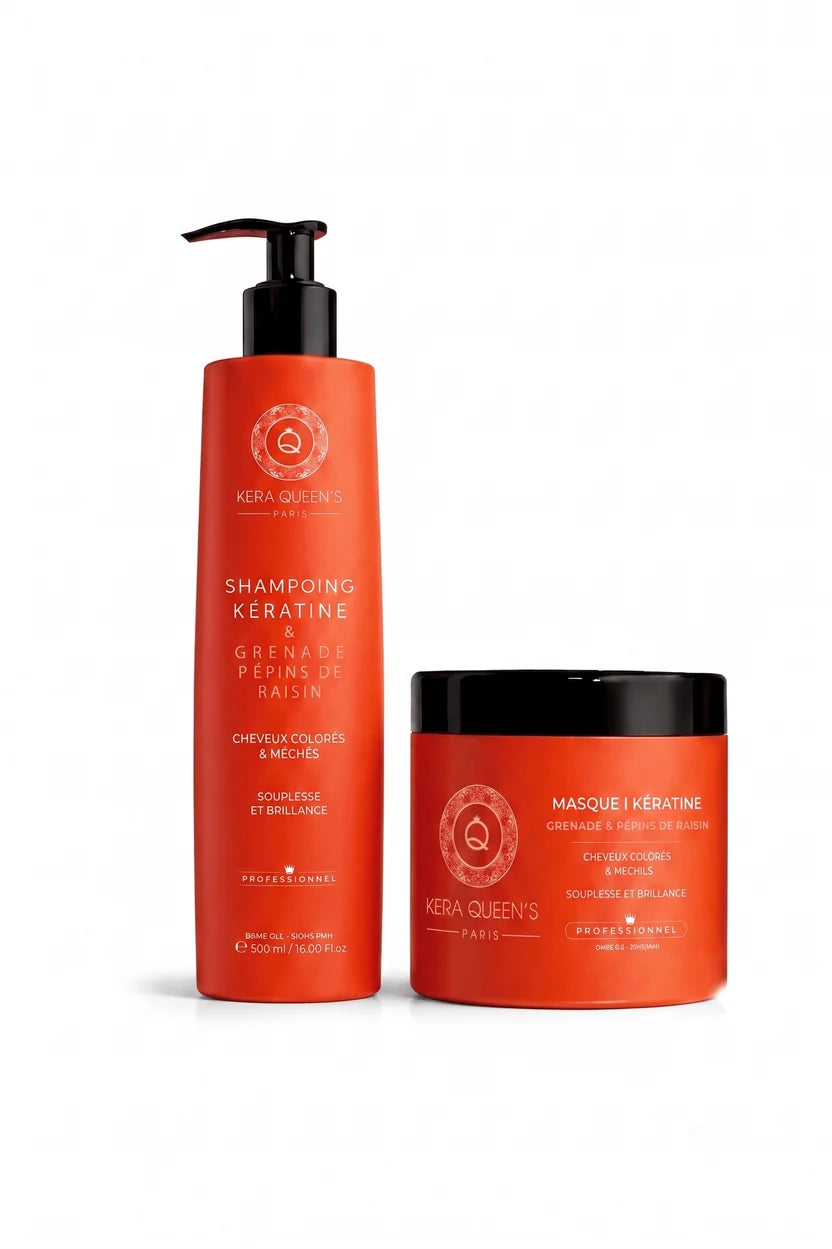 Kit Rituel Trio Kératine & Grenade Pépins de Raisin